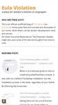 Mobile Screenshot of eulaviolation.com
